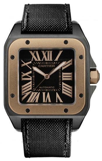 Cartier Santos 100 Fashionable Mens Automatic Wristwatch-W2020009 Cartier Santos 100 Fashionable Mens Automatic Wristwatch-W2020009