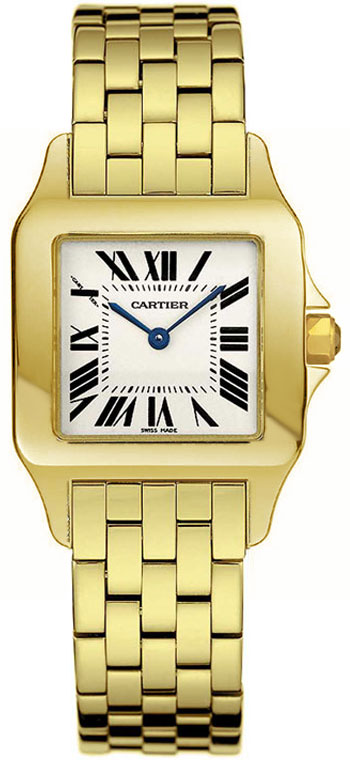 Cartier Santos Demoiselle 18k Yellow Gold Ladies Swiss Quartz Wristwatch-W25062X9 Cartier Santos Demoiselle 18k Yellow Gold Ladies Swiss Quartz Wristwatch-W25062X9