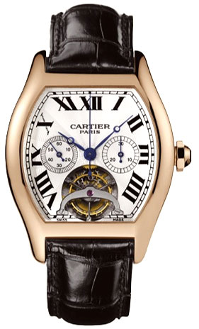 Cartier Tortue Tourbillon Fashionable Limited Edition Chronograph 18kt Rose Gold XL Mens Wristwatch-W1548151 Cartier Tortue Tourbillon Fashionable Limited Edition Chronograph 18kt Rose Gold XL Mens Wristwatch-W1548151