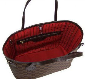 Louis Vuitton Damier Ebene Canvas Neverfull MM N51105 Louis Vuitton Damier Ebene Canvas Neverfull MM N51105