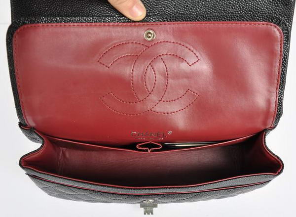 Chanel A30226 Classic Flap Bag Cannage Black Chanel A30226 Classic Flap Bag Cannage Black