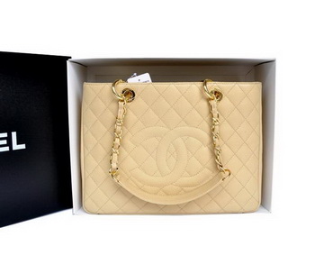 Chanel A50995 Original Caviar Leather Shoulder Bag Apricot Chanel A50995 Original Caviar Leather Shoulder Bag Apricot