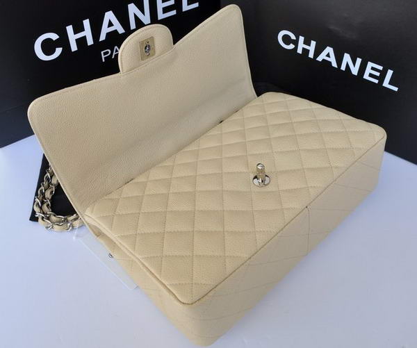 Chanel Original Caviar Leather Flap Bag A28600 Apricot Chanel Original Caviar Leather Flap Bag A28600 Apricot