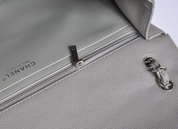 Chanel Original Caviar Leather Jumbo Flap Bag A47600 Grey Chanel Original Caviar Leather Jumbo Flap Bag A47600 Grey