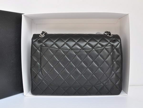 Chanel Original Leather Jumbo Flap Bag A47600 Black Chanel Original Leather Jumbo Flap Bag A47600 Black