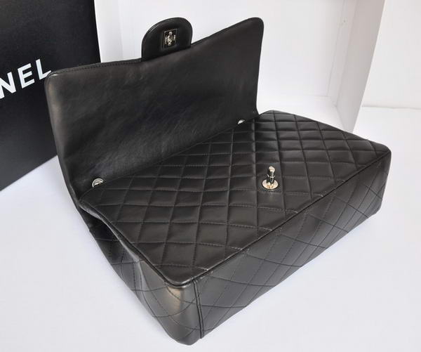 Chanel Original Leather Jumbo Flap Bag A47600 Black Chanel Original Leather Jumbo Flap Bag A47600 Black