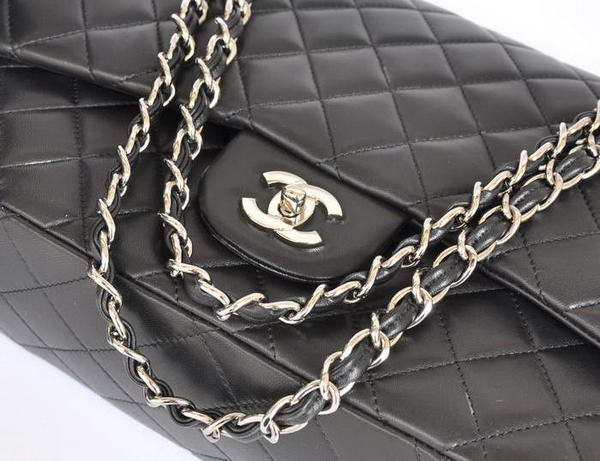Chanel Original Leather Jumbo Flap Bag A47600 Black Chanel Original Leather Jumbo Flap Bag A47600 Black