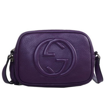 Gucci 308364 Soho Purple Leather Disco Bag Gucci 308364 Soho Purple Leather Disco Bag
