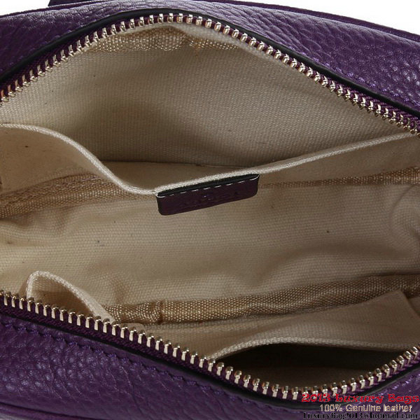 Gucci 308364 Soho Purple Leather Disco Bag Gucci 308364 Soho Purple Leather Disco Bag