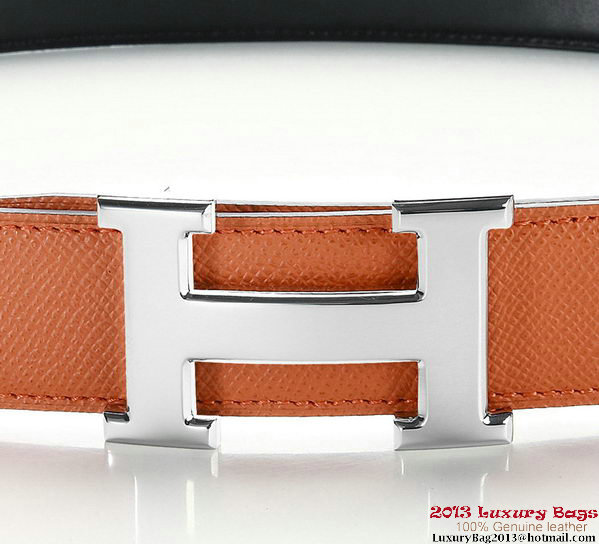 Hermes 43mm Saffiano Leather Belt HB102-5 Hermes 43mm Saffiano Leather Belt HB102-5