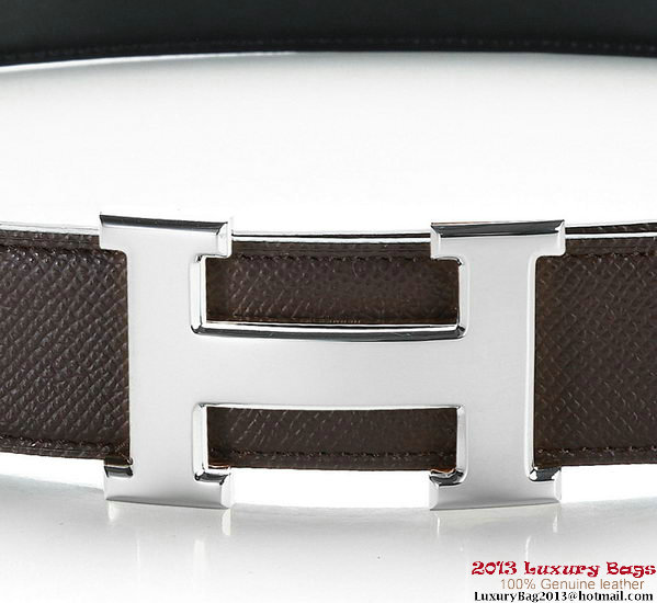 Hermes 43mm Saffiano Leather Belt HB102-7 Hermes 43mm Saffiano Leather Belt HB102-7