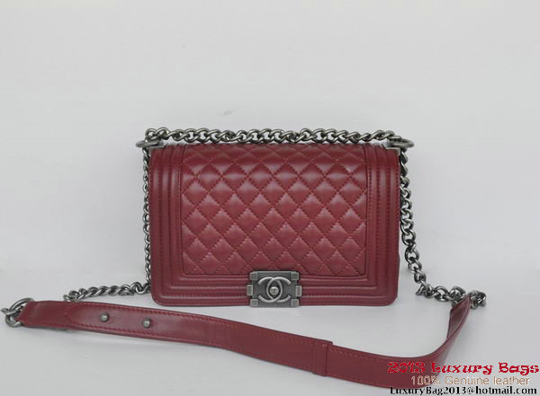Boy Chanel Flap Shoulder Bag A67086 Sheepskin Bordeaux Boy Chanel Flap Shoulder Bag A67086 Sheepskin Bordeaux