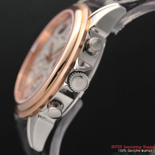 OMEGA DE VILLE CO-AXIAL CHRONOSCOPE Red Gold on Black Leather Strap OM77419 OMEGA DE VILLE CO-AXIAL CHRONOSCOPE Red Gold on Black Leather Strap OM77419