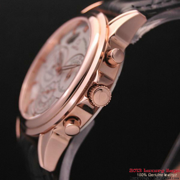 OMEGA DE VILLE CO-AXIAL CHRONOSCOPE Red Gold on Black Leather Strap OM77425 OMEGA DE VILLE CO-AXIAL CHRONOSCOPE Red Gold on Black Leather Strap OM77425