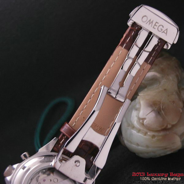 OMEGA DE VILLE CO-AXIAL CHRONOSCOPE Red Gold on Brown Leather Strap OM77418 OMEGA DE VILLE CO-AXIAL CHRONOSCOPE Red Gold on Brown Leather Strap OM77418