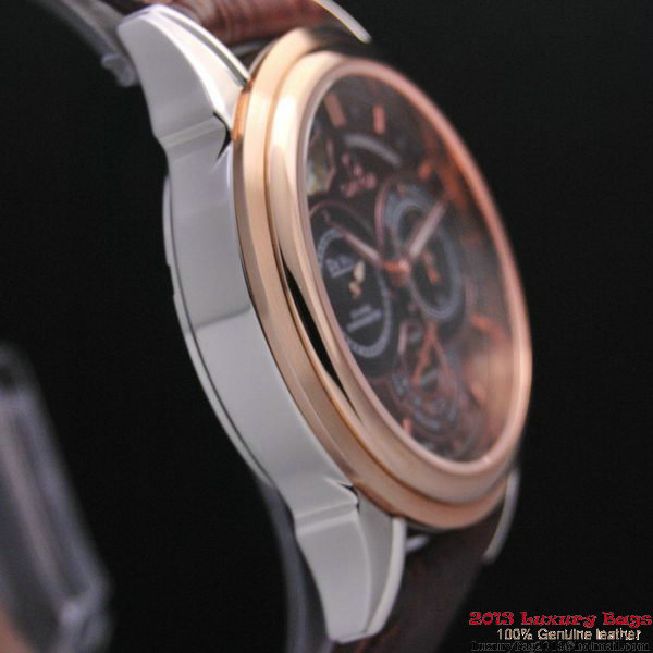 OMEGA DE VILLE CO-AXIAL CHRONOSCOPE Red Gold on Brown Leather Strap OM77420 OMEGA DE VILLE CO-AXIAL CHRONOSCOPE Red Gold on Brown Leather Strap OM77420