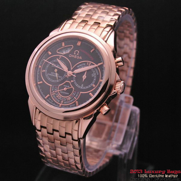 OMEGA DE VILLE CO-AXIAL CHRONOSCOPE Red Gold on Red Gold Strap OM77434 OMEGA DE VILLE CO-AXIAL CHRONOSCOPE Red Gold on Red Gold Strap OM77434