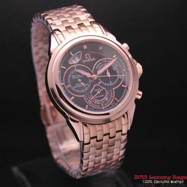 OMEGA DE VILLE CO-AXIAL CHRONOSCOPE Red Gold on Red Gold Strap OM77434 OMEGA DE VILLE CO-AXIAL CHRONOSCOPE Red Gold on Red Gold Strap OM77434