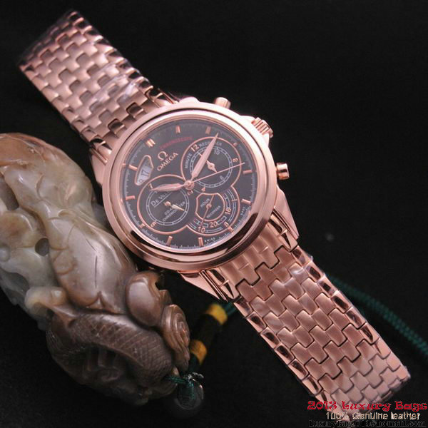 OMEGA DE VILLE CO-AXIAL CHRONOSCOPE Red Gold on Red Gold Strap OM77434 OMEGA DE VILLE CO-AXIAL CHRONOSCOPE Red Gold on Red Gold Strap OM77434