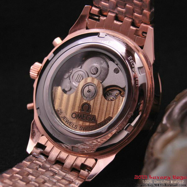 OMEGA DE VILLE CO-AXIAL CHRONOSCOPE Red Gold on Red Gold Strap OM77434 OMEGA DE VILLE CO-AXIAL CHRONOSCOPE Red Gold on Red Gold Strap OM77434