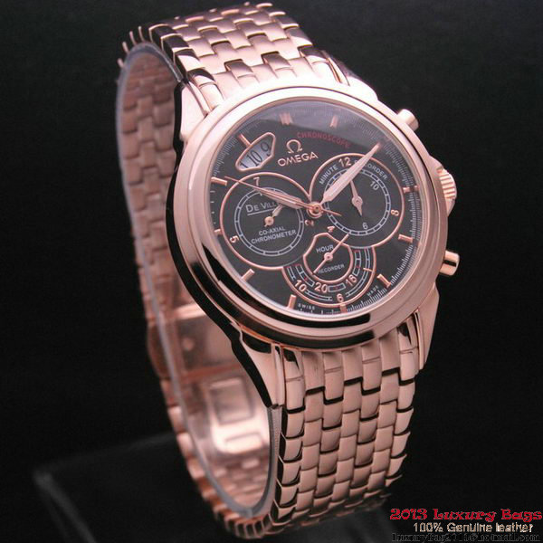 OMEGA DE VILLE CO-AXIAL CHRONOSCOPE Red Gold on Red Gold Strap OM77434 OMEGA DE VILLE CO-AXIAL CHRONOSCOPE Red Gold on Red Gold Strap OM77434