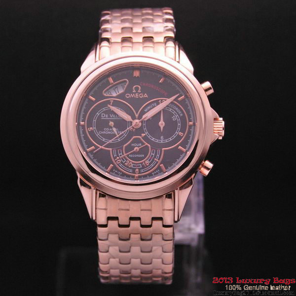 OMEGA DE VILLE CO-AXIAL CHRONOSCOPE Red Gold on Red Gold Strap OM77434 OMEGA DE VILLE CO-AXIAL CHRONOSCOPE Red Gold on Red Gold Strap OM77434