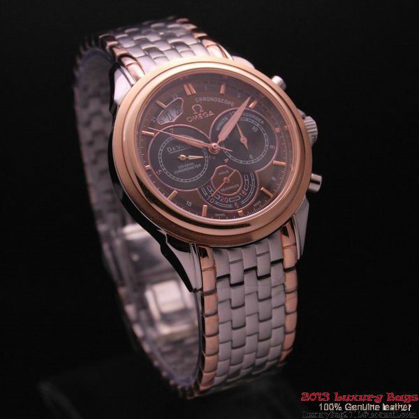 OMEGA DE VILLE CO-AXIAL CHRONOSCOPE Red Gold on Steel Strap OM77430 OMEGA DE VILLE CO-AXIAL CHRONOSCOPE Red Gold on Steel Strap OM77430