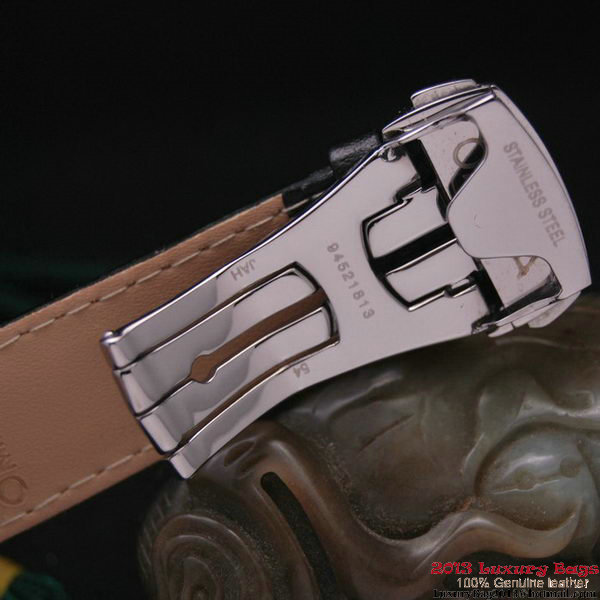 OMEGA DE VILLE CO-AXIAL CHRONOSCOPE Steel on Black Leather Strap OM77405 OMEGA DE VILLE CO-AXIAL CHRONOSCOPE Steel on Black Leather Strap OM77405