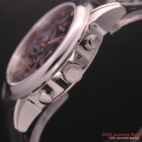 OMEGA DE VILLE CO-AXIAL CHRONOSCOPE Steel on Black Leather Strap OM77409 OMEGA DE VILLE CO-AXIAL CHRONOSCOPE Steel on Black Leather Strap OM77409