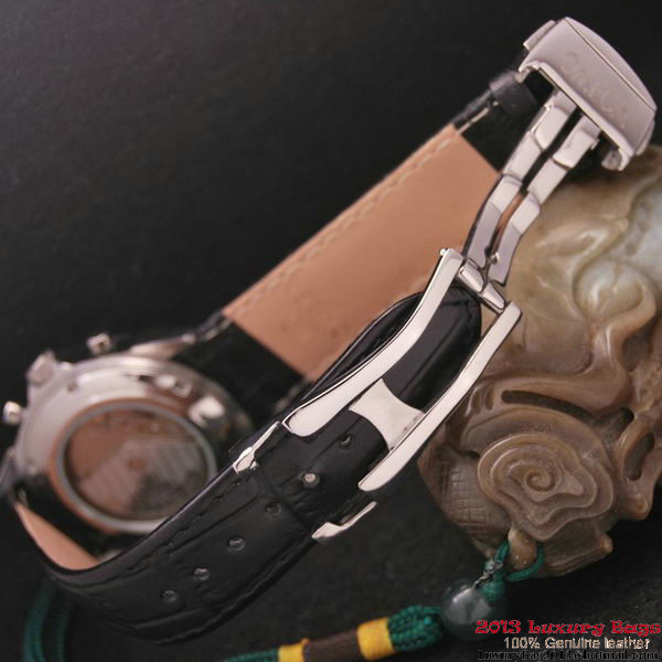 OMEGA DE VILLE CO-AXIAL CHRONOSCOPE Steel on Black Leather Strap OM77411 OMEGA DE VILLE CO-AXIAL CHRONOSCOPE Steel on Black Leather Strap OM77411