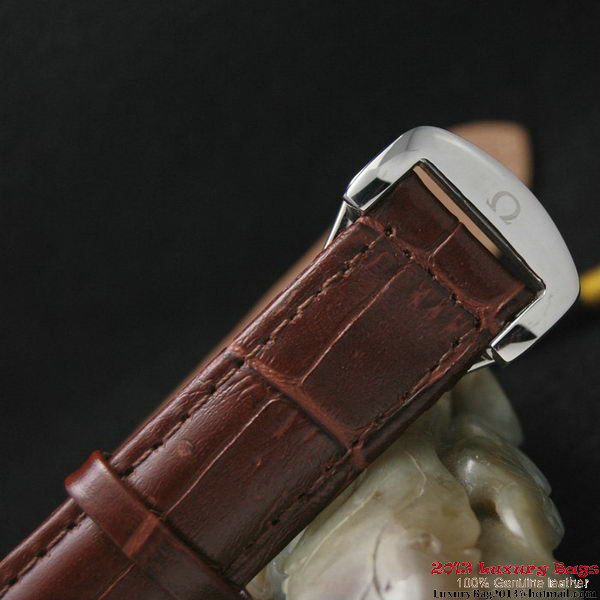 OMEGA DE VILLE CO-AXIAL CHRONOSCOPE Steel on Brown Leather Strap OM77401 OMEGA DE VILLE CO-AXIAL CHRONOSCOPE Steel on Brown Leather Strap OM77401