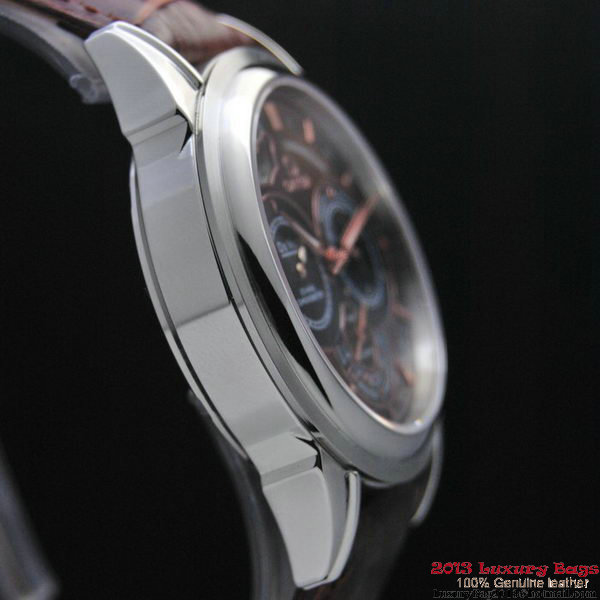 OMEGA DE VILLE CO-AXIAL CHRONOSCOPE Steel on Brown Leather Strap OM77404 OMEGA DE VILLE CO-AXIAL CHRONOSCOPE Steel on Brown Leather Strap OM77404