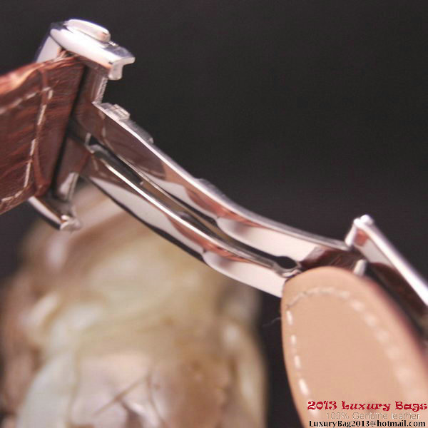 OMEGA DE VILLE CO-AXIAL CHRONOSCOPE Steel on Brown Leather Strap OM77408 OMEGA DE VILLE CO-AXIAL CHRONOSCOPE Steel on Brown Leather Strap OM77408