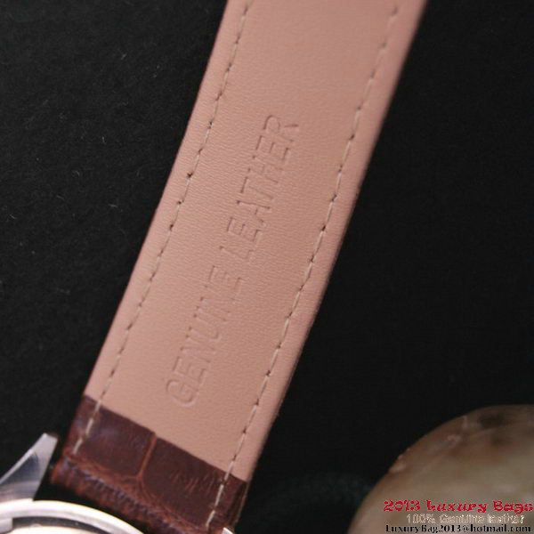 OMEGA DE VILLE CO-AXIAL CHRONOSCOPE Steel on Brown Leather Strap OM77410 OMEGA DE VILLE CO-AXIAL CHRONOSCOPE Steel on Brown Leather Strap OM77410