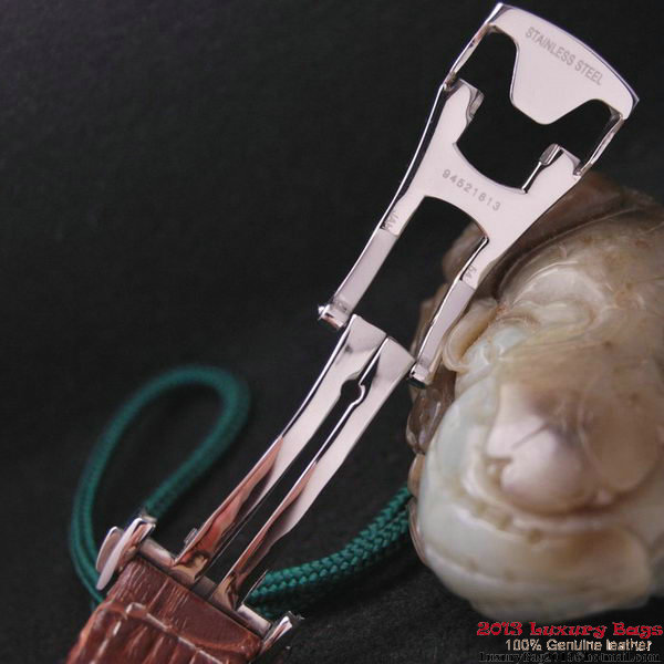 OMEGA DE VILLE CO-AXIAL CHRONOSCOPE Steel on Brown Leather Strap OM77410 OMEGA DE VILLE CO-AXIAL CHRONOSCOPE Steel on Brown Leather Strap OM77410