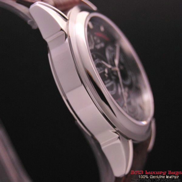 OMEGA DE VILLE CO-AXIAL CHRONOSCOPE Steel on Brown Leather Strap OM77410 OMEGA DE VILLE CO-AXIAL CHRONOSCOPE Steel on Brown Leather Strap OM77410