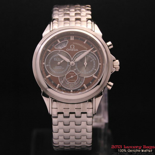 OMEGA DE VILLE CO-AXIAL CHRONOSCOPE Steel on Steel Strap OM77415 OMEGA DE VILLE CO-AXIAL CHRONOSCOPE Steel on Steel Strap OM77415