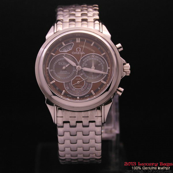 OMEGA DE VILLE CO-AXIAL CHRONOSCOPE Steel on Steel Strap OM77415 OMEGA DE VILLE CO-AXIAL CHRONOSCOPE Steel on Steel Strap OM77415
