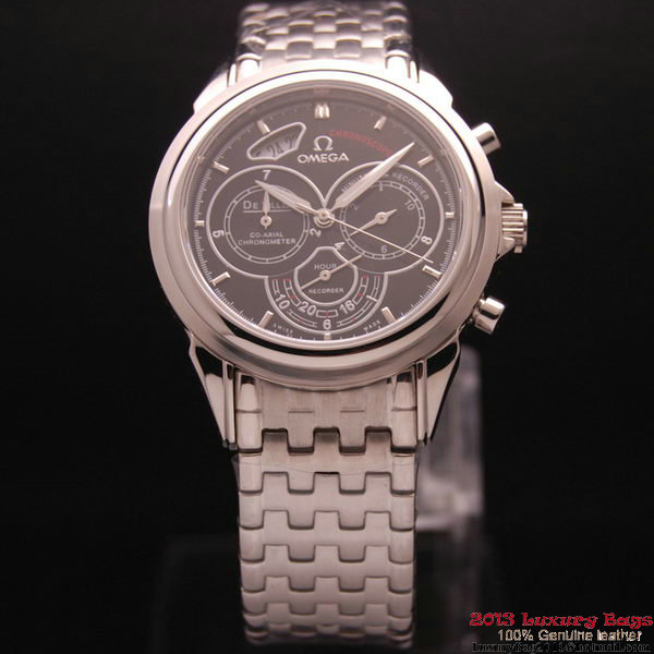 OMEGA DE VILLE CO-AXIAL CHRONOSCOPE Steel on Steel Strap OM77417 OMEGA DE VILLE CO-AXIAL CHRONOSCOPE Steel on Steel Strap OM77417