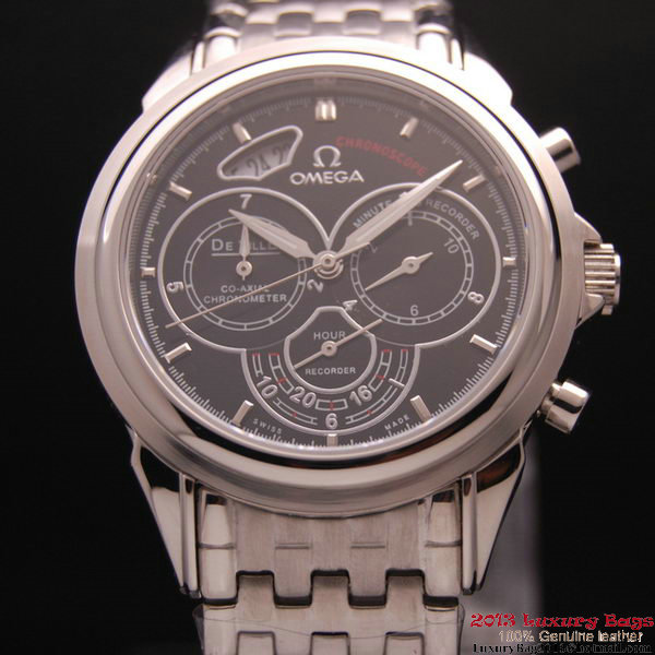 OMEGA DE VILLE CO-AXIAL CHRONOSCOPE Steel on Steel Strap OM77417 OMEGA DE VILLE CO-AXIAL CHRONOSCOPE Steel on Steel Strap OM77417