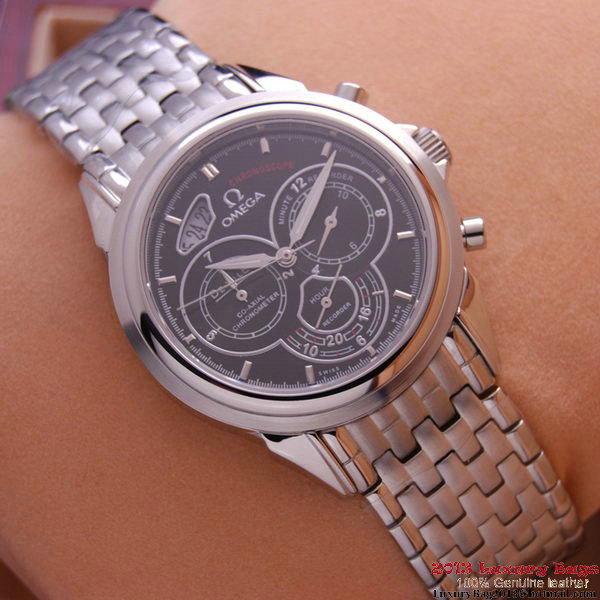 OMEGA DE VILLE CO-AXIAL CHRONOSCOPE Steel on Steel Strap OM77417 OMEGA DE VILLE CO-AXIAL CHRONOSCOPE Steel on Steel Strap OM77417