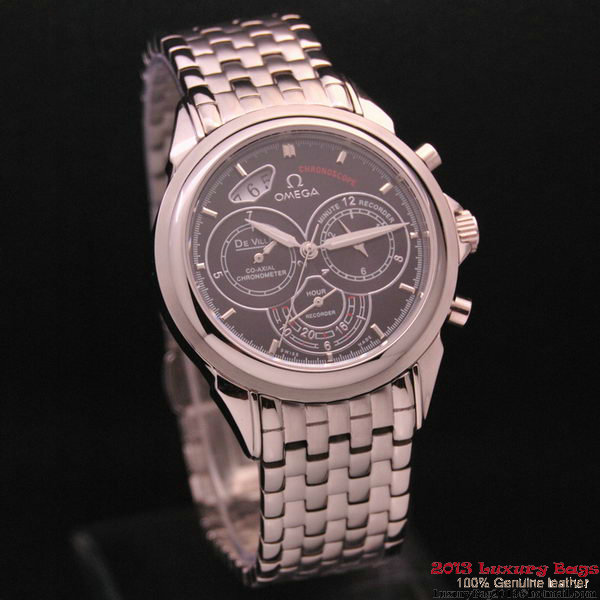 OMEGA DE VILLE CO-AXIAL CHRONOSCOPE Steel on Steel Strap OM77417 OMEGA DE VILLE CO-AXIAL CHRONOSCOPE Steel on Steel Strap OM77417