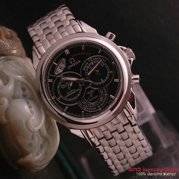 OMEGA DE VILLE CO-AXIAL CHRONOSCOPE Steel on Steel Strap OM77417 OMEGA DE VILLE CO-AXIAL CHRONOSCOPE Steel on Steel Strap OM77417