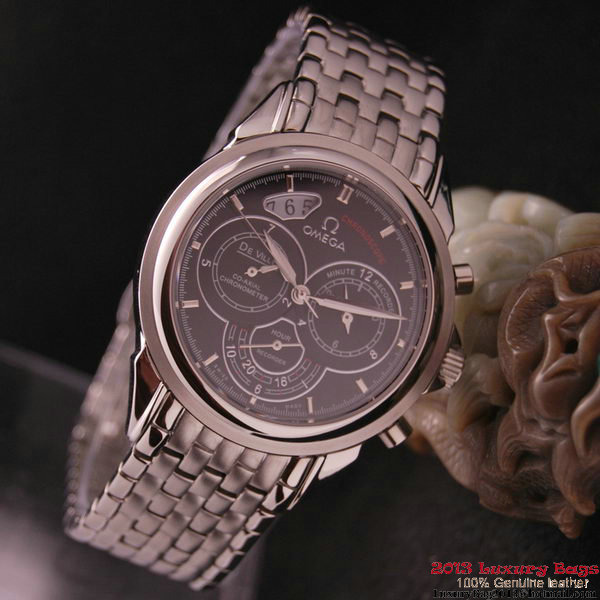 OMEGA DE VILLE CO-AXIAL CHRONOSCOPE Steel on Steel Strap OM77417 OMEGA DE VILLE CO-AXIAL CHRONOSCOPE Steel on Steel Strap OM77417