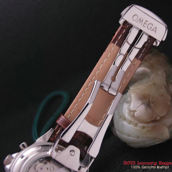 OMEGA DE VILLE CO-AXIAL Chronometer Red Gold on Brown Leather Strap OM77501 OMEGA DE VILLE CO-AXIAL Chronometer Red Gold on Brown Leather Strap OM77501