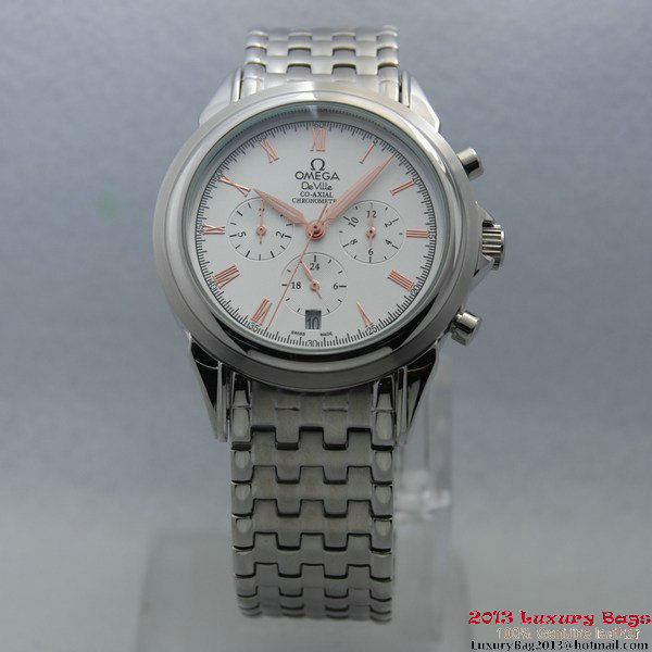 OMEGA DE VILLE CO-AXIAL Chronometer Steel on Steel Strap OM77513 OMEGA DE VILLE CO-AXIAL Chronometer Steel on Steel Strap OM77513