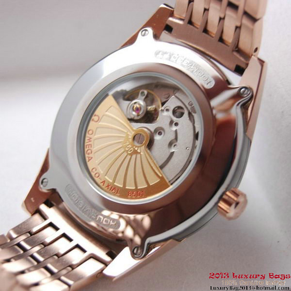 OMEGA DE VILLE Co-AXIAL CHRONOMETER Red Gold on Red Gold Strap OM77028 OMEGA DE VILLE Co-AXIAL CHRONOMETER Red Gold on Red Gold Strap OM77028