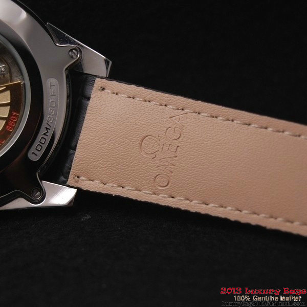 OMEGA DE VILLE Co-AXIAL CHRONOMETER Steel on Brown Leather Strap OM77005 OMEGA DE VILLE Co-AXIAL CHRONOMETER Steel on Brown Leather Strap OM77005