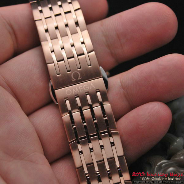 OMEGA DE VILLE HOUR VISION ANNUAL CALENDAR Red Gold on Red Gold Strap OM77128 OMEGA DE VILLE HOUR VISION ANNUAL CALENDAR Red Gold on Red Gold Strap OM77128