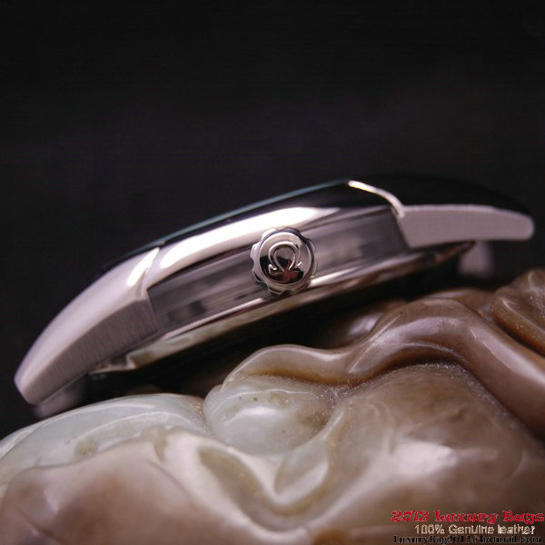 OMEGA DE VILLE HOUR VISION ANNUAL CALENDAR Steel on Brown Leather Strap OM77111 OMEGA DE VILLE HOUR VISION ANNUAL CALENDAR Steel on Brown Leather Strap OM77111